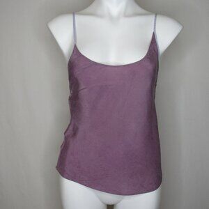 Victoria's Secret Purple Cami Tank Pajama Top Cross Back Women's XS XSmall